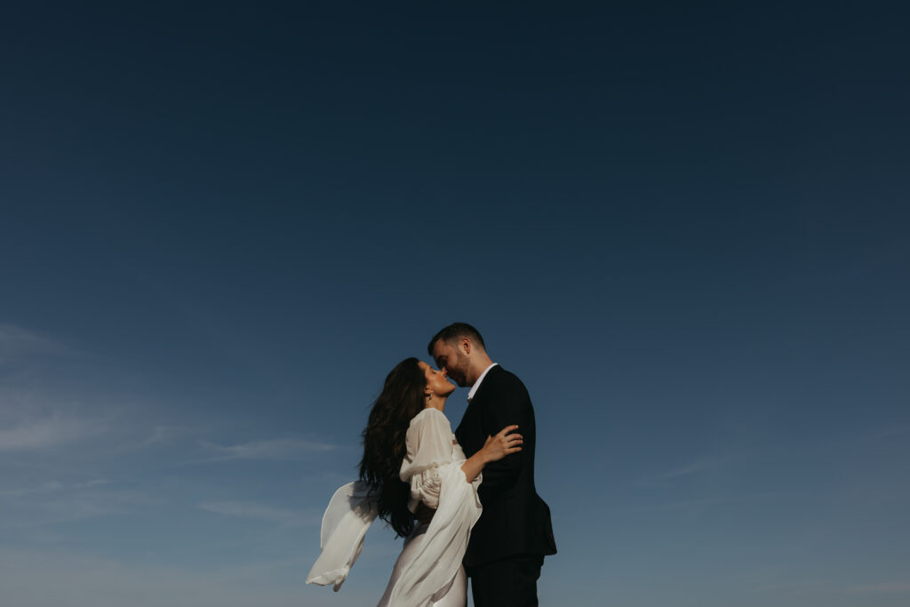A Romantic & Timeless Beach Engagement Session in South Florida as a South Florida Wedding Photographer