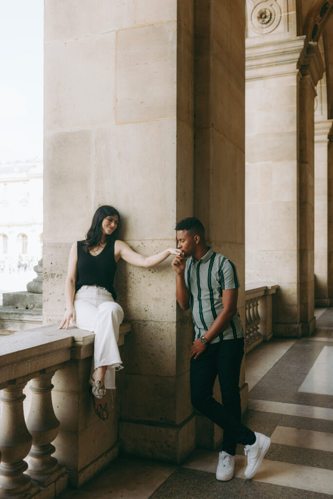 Capturing Love in the City of Love: Calvin & Ashlee's Dreamy Couples Session in Paris
