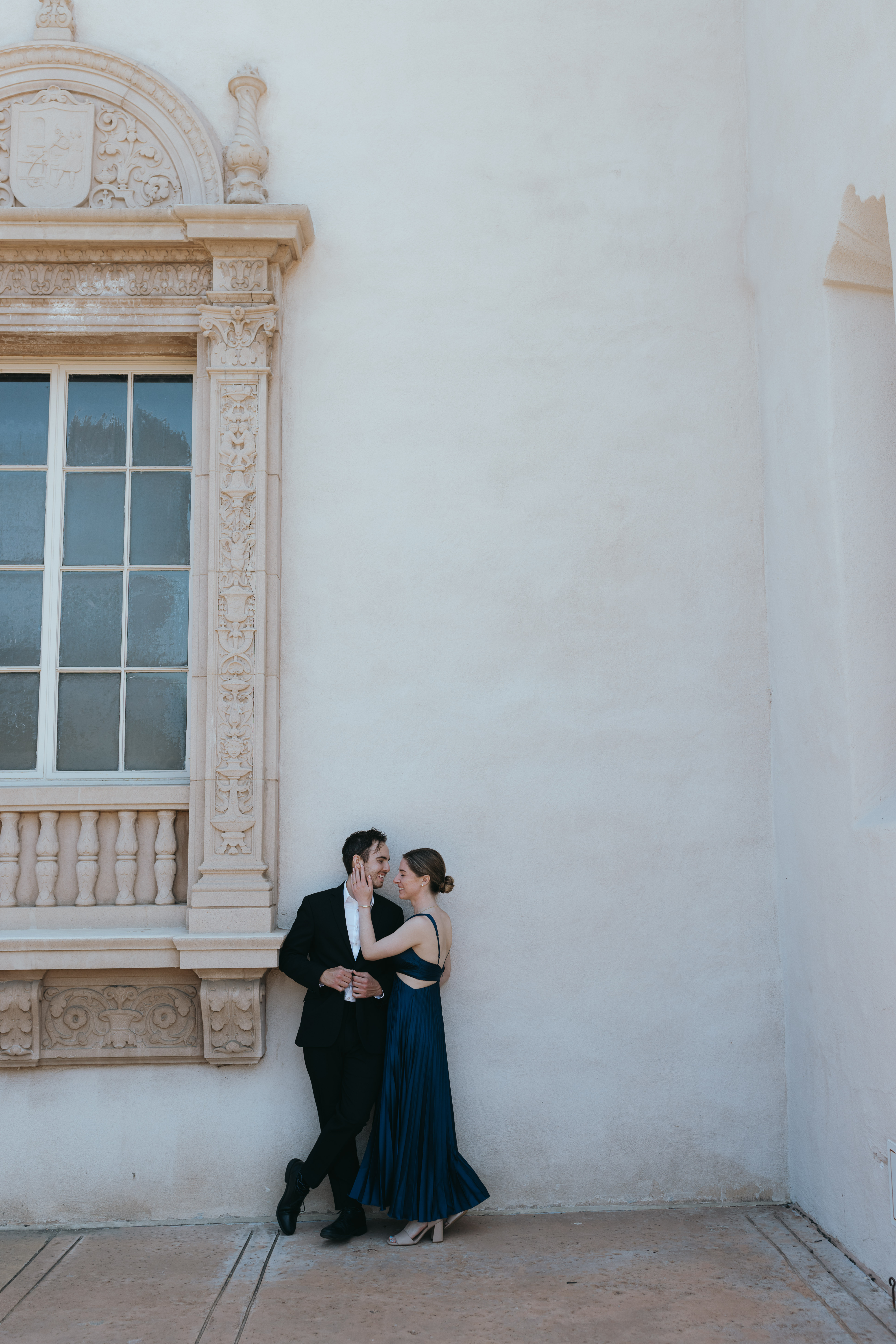 Adding "Something Blue" Details to An Engagement Session at Balboa Park by Kayla Shenk Photo