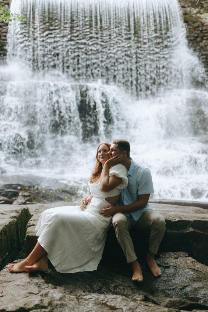 Diverse Locations for Engagement Photos in South Florida: Waterfall Edition by Kayla Shenk Photo: A South Florida Wedding Photographer
