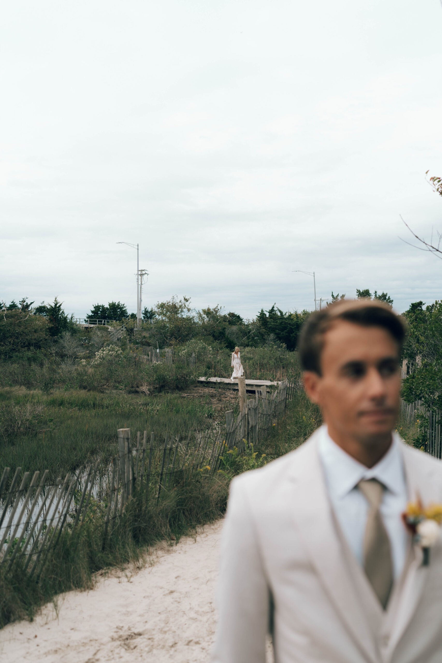 A Beach Surf Wedding with a Vintage Twist by Kayla Shenk Photography