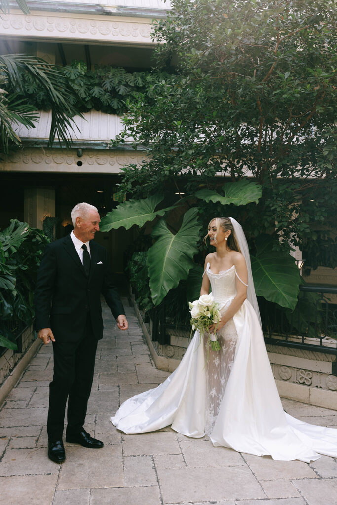 Wyatt & Emma’s South Florida wedding day was the perfect blend of timeless romance and modern editorial style—everything I love documenting as a Miami wedding photographer. Their celebration felt effortlessly chic, filled with emotional moments, classic details, and a fashion-forward aesthetic that fit the South Florida wedding scene beautifully.