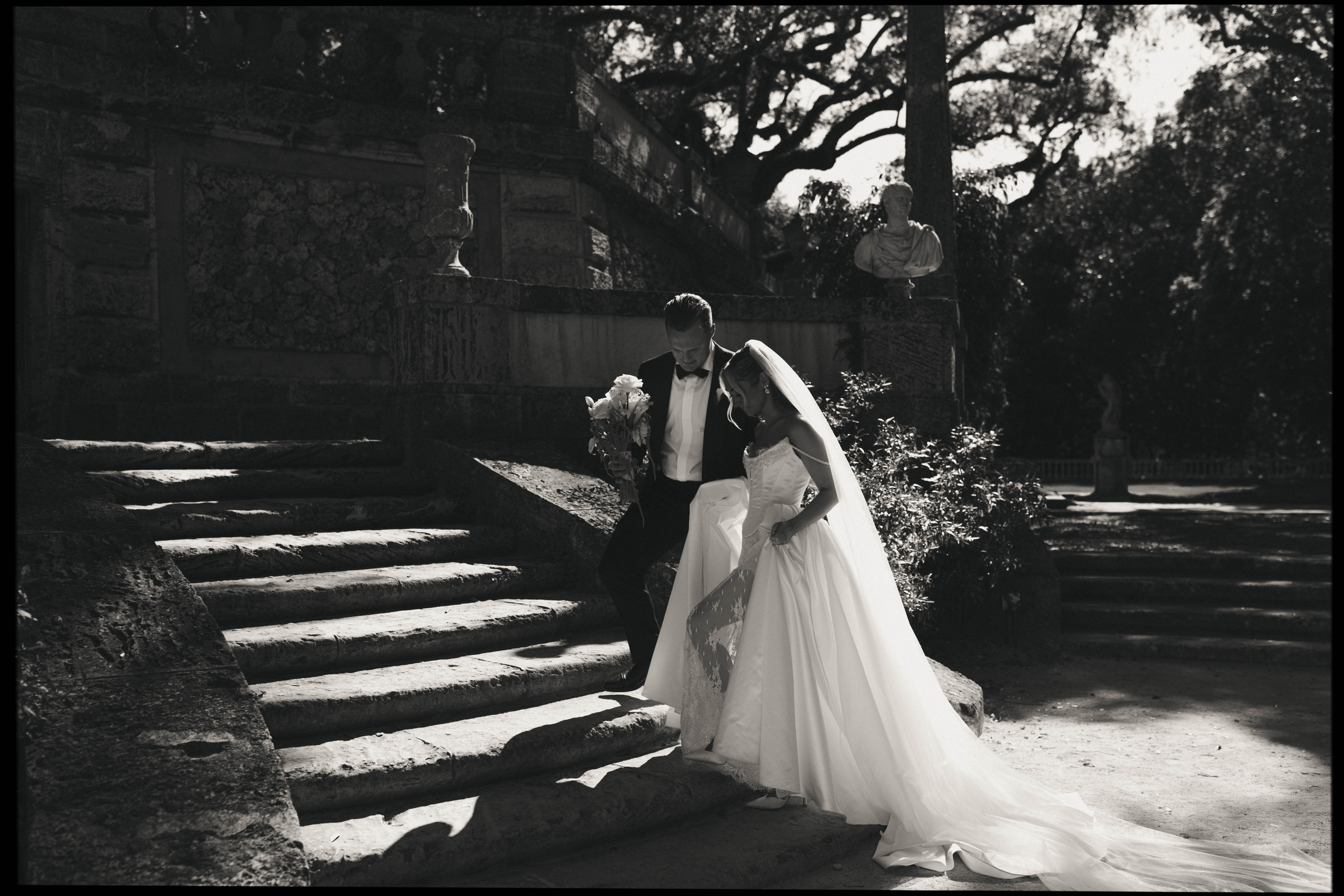 Wyatt & Emma’s South Florida wedding day was the perfect blend of timeless romance and modern editorial style—everything I love documenting as a Miami wedding photographer. Their celebration felt effortlessly chic, filled with emotional moments, classic details, and a fashion-forward aesthetic that fit the South Florida wedding scene beautifully.