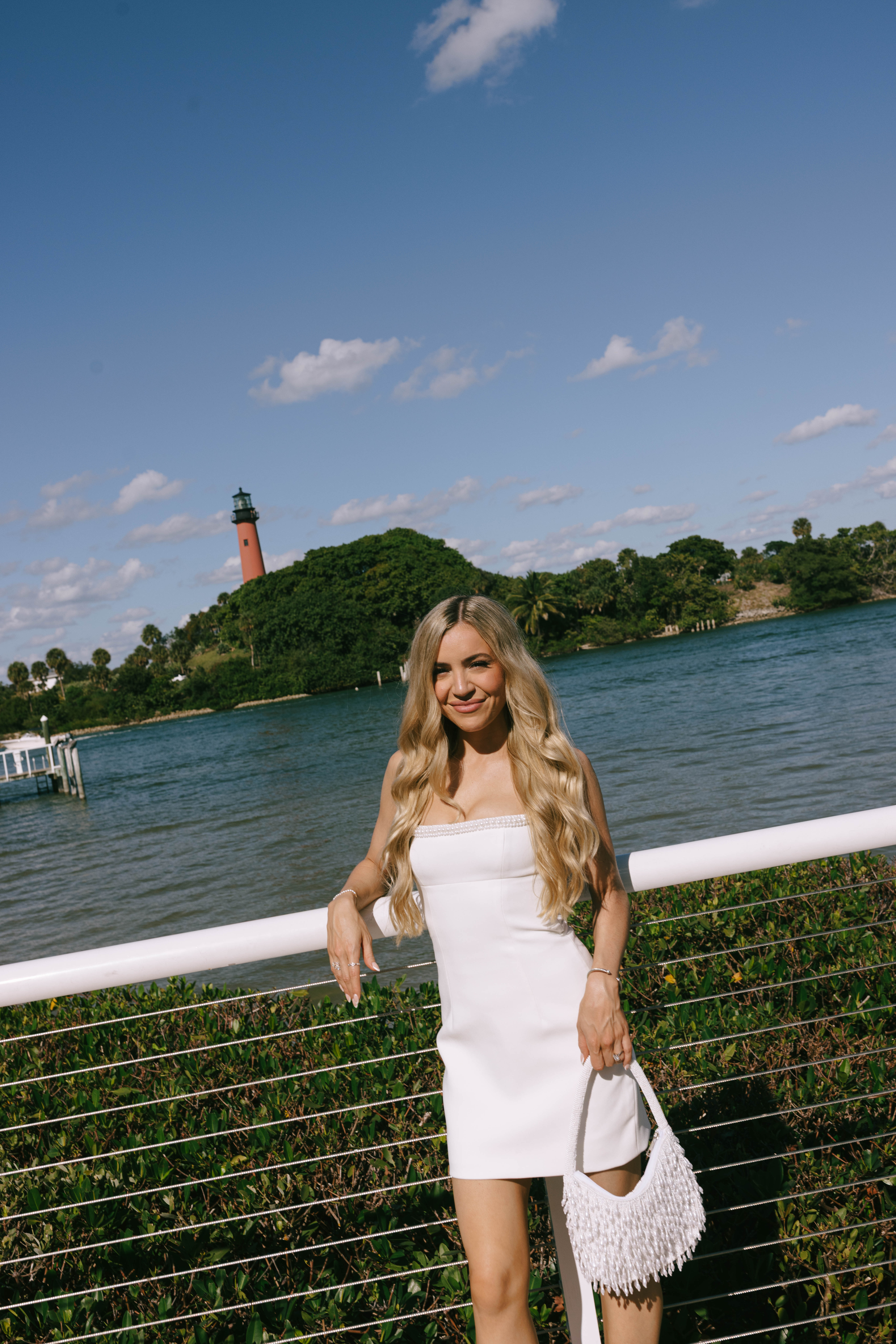 Romantic waterfront setting for a South Florida wedding weekend celebration in Jupiter